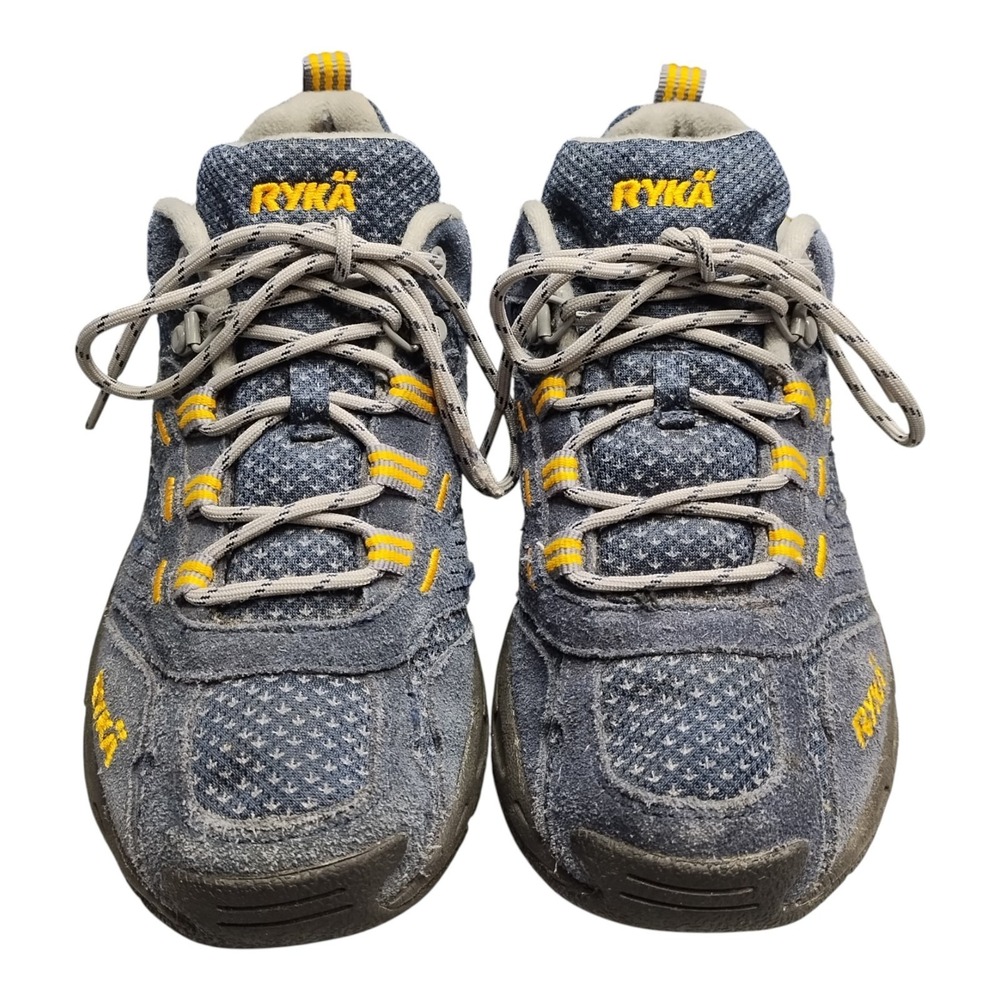 Ryka‎ Outdoor Walking Sneakers Womens US Size 6.5M Multi Suede Low Top Lace Up
